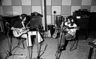 Jade Warrior - Island studio 1 1974. Tony Duhig, Jon Field. © Chris Nation