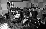 Jade Warrior - Island studio 1974. Jon Field, Tony Duhig. Photo by Chris Nation