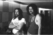 Jade Warrior - Island studio 1974. Jon Field, Tony Duhig. Photo by Chris Nation