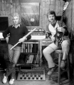 Jon Field and Tony Duhig - In the studio, Glastonbury 1988