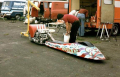 Jade Warrior Drag bike - refuelling